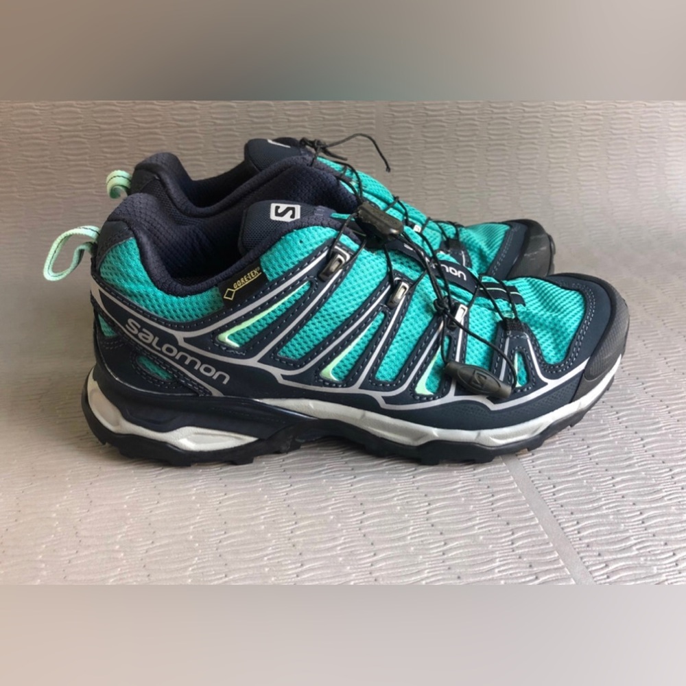 Salomon Women’s X-Ultra Green Mesh Trail Running Shoes Size: US 7